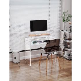 Acrylic Desk Laptop Study Table Home Office Console Table Entrance Table Height Adjustable Computer Desk Furniture Mesa Pc Desks