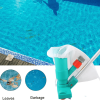 Underwater Jet Vacuum Cleaner, Portable Pool Vacuum Jet Underwater Cleaner W/Brush & 50.7" Pole, Handheld Jet Pool Vacuum for Above Ground Pool