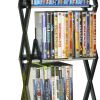 Lightweight, Plastic, Multimedia Unit, Wide Base, Freestanding, Adjustable Dividers