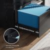 Sweetcrispy Filing Cabinet, 3-Drawer File Cabinet for Home Office, Mobile Lateral Filing Cabinet
