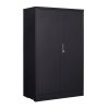 Metal Storage Cabinet with Locking Doors and Adjustable Shelf, Folding Filing Storage Cabinet , Folding Storage Locker Cabinet for Home Office,School