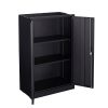 Metal Storage Cabinet with Locking Doors and Adjustable Shelf, Folding Filing Storage Cabinet , Folding Storage Locker Cabinet for Home Office,School