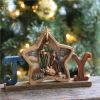 Christmas Nativity Sets, Depicting Jesus in a Manger for Indoor and Outdoor