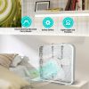 InfiniPower 20'' Box Fan, 3-Speed Cooling Table Fan with Aerodynamic Shaped Fan Blades, Convenient Carry Handle and Safety Grills