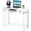 Acrylic Desk Laptop Study Table Home Office Console Table Entrance Table Height Adjustable Computer Desk Furniture Mesa Pc Desks