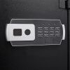 57'' Gun Safe for Home Rifle and Pistols, Quick Access Electronic Keypad Rifle Gun with 3 Pistol Pockets, Build-in cabinet ,LED Light