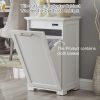 Sideboards Double Tilt Out Trash Cabinet, Wooden Kitchen Garbage Can Free Standing Holder Sideboards