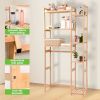 Over The Toilet Storage Cabinet Bamboo, Over Toilet Storage Maximizing Small Spaces, Toilet Storage Rack Easy Assembly