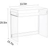 Acrylic Desk Laptop Study Table Home Office Console Table Entrance Table Height Adjustable Computer Desk Furniture Mesa Pc Desks