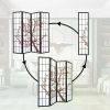 Room Devider Room Divider Screen 4 Panel Privacy Screen Portable Freestanding Wall Divider for Room Divider Design Home Decor