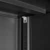 Metal Storage Cabinet with Locking Doors and Adjustable Shelf, Folding Filing Storage Cabinet , Folding Storage Locker Cabinet for Home Office,School