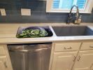 Home Grown In Plaquemines Parish Cabbage Dish Drying Mat Absorbent Dish Drying Mat Pad for Kitchen Counter Dish Drainer Mat for Countertop, 14 x 21"