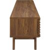Render 70'Mid-Century Modern Low Profile Entertainment TV Stand Mueble Tv Console Furniture Living Room Walnut Walnut Furnitures