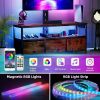 Modern Furniture Home Media Console TV Stands for Living Room TV Stand With Mount and Power Outlet Bedroom Cabinet Supports Unit