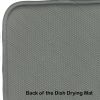 Home Grown In Plaquemines Parish Cabbage Dish Drying Mat Absorbent Dish Drying Mat Pad for Kitchen Counter Dish Drainer Mat for Countertop, 14 x 21"