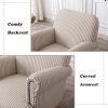 Linen Accent Chairs Set Of 2 With Nailhead Trim & Wood Legs Comfy Upholstered , living Room Chairs