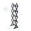 Lightweight, Plastic, Multimedia Unit, Wide Base, Freestanding, Adjustable Dividers