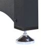 6-ft Pool Table with Table Tennis Top - Black with Blue Felt