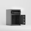 Digital Depository Safe Made of Carbon Steel Electronic Code Lock Depository Safe with Deposit Slot Depository Box for Home Hotel Restaurant and Offic