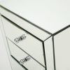 Clear 3-Drawer Chest, Firm and Stylish Storage Solution, Modern Design with Sleek Lines, Perfect for Contemporary Home Decor and Organization