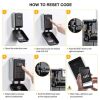 Wall Mount Key Storage Secret Box Organizer 4 Digit Combination Password Security Code Lock No Key Home Key Safe Box caja fuerte
