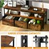 Modern Furniture Home Media Console TV Stands for Living Room TV Stand With Mount and Power Outlet Bedroom Cabinet Supports Unit