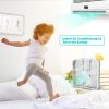 InfiniPower 20'' Box Fan, 3-Speed Cooling Table Fan with Aerodynamic Shaped Fan Blades, Convenient Carry Handle and Safety Grills