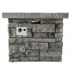 30" SQUARE MGO FIRE PIT - 40 000 BTU
