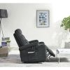 Liyasi Electric Power Lift Recliner Chair with Massage and Heat for Elderly, 3 Positions, 2 Side Pockets, Cup Holders, USB Charge Ports