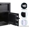 Safe Digital Depository Safe Box Metal Cabinet Office File Folder Locking Drop Box With Slot Filing Cabinets for Living Room