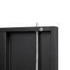 Metal Storage Cabinet with Locking Doors and Adjustable Shelf, Folding Filing Storage Cabinet , Folding Storage Locker Cabinet for Home Office,School