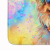 Pomeranian Hippie Dawg Memory Foam Kitchen Mat Machine Washable Anti-Fatigue Mat Cushion Comfort Bath Mat or Kitchen Rug