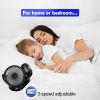 USB Desk Fan 5.5 Inch Powerful Table Fan Dual Head 360¬∞ Rotate Quiet 3 Speeds Wind Desktop USB Fan With 55 Inch USB Cable For Home Office Indoor Outd