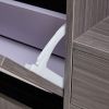 Modern minimalist storage cabinet, Japanese rattan shoe cabinet, bed top cabinet