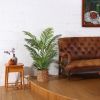 Artificial Plants for Home Decor Indoor Faux Palm Trees in Pot Fake Tropical Plants for Housewarming Gift 2Pack