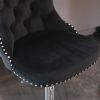 A&A Furniture,Swivel Velvet Barstools Adjusatble Seat Height from 25-33 Inch