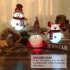 Luminous Christmas Tree Pendant Santa Claus Snowman Hanging Decoration Christmas Decoration