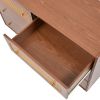 Dresser for Bedroom, Chest of Drawers, 6 Drawer Dresser, Floor Storage Drawer Cabinet for Home Office